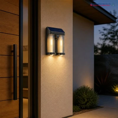 Lampu Dinding Luar Ruangan Lampu Tenaga Surya