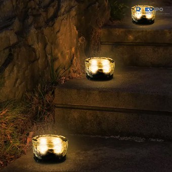 Ice Cube Garden Lights