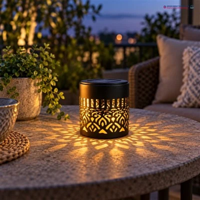 Lampu Meja Mandala Tenaga Surya